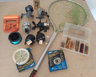Zebco reels and fishing supplies