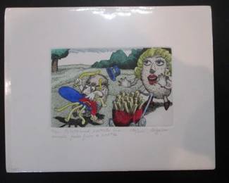 David Bigelow Signed Art Print 