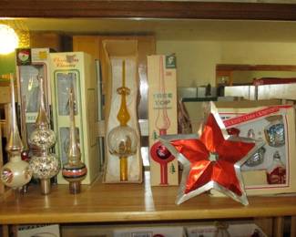 Vintage Christmas Ornaments