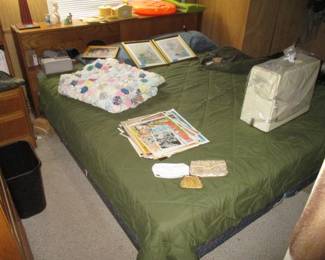 King Size Bed & Mattress Set