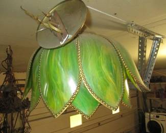 Lead Glass Light Fixtures