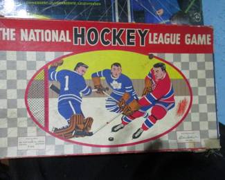 Vintage National Hockey League Game