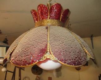 Lead Glass Light Fixtures