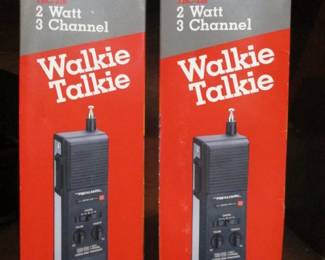 Realistic Walkie Talkies