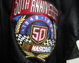 Nascar 50th Anniversary Edition Leather Jacket