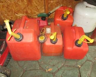 Old Style Gas Cans
