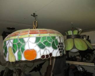 Lead Glass Light Fixtures