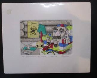 David Bigelow Signed Art Print 