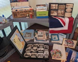 Vintage travel ephemera