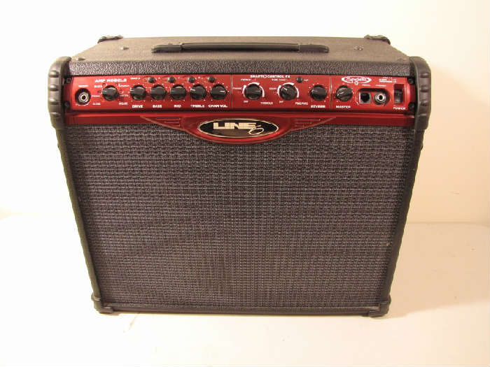 Line 6 50 watt amp.  New at guitar center for 399.00.  At the sale on 8/15 for $150.00