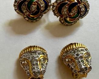 Vintage fashion earrings