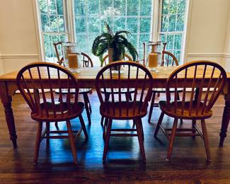 Antique English Pine Table