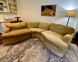 Three piece sectional sofa