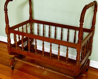 Antique crib (to be used for display purposes only)