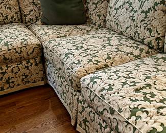 Custom Salamandre upholstery and trim