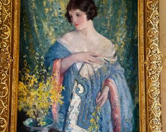 Frank H Desch "Portrait of a Lady"