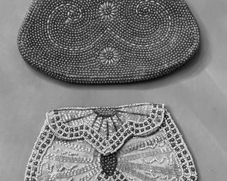 Antique beaded bags