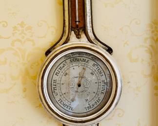 Antique barometer