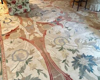 Signed rug 33' x 18' 10"