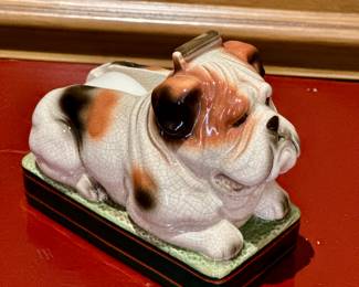 Vintage Bulldog Tape Dispenser.