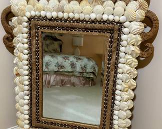 Maitland Smith Shell Mirror