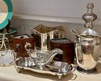 Silverplated Serving pieces