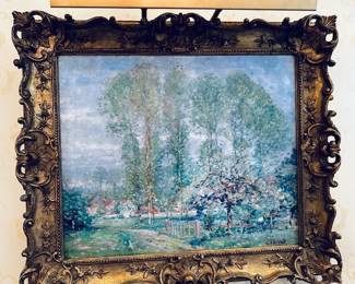 "Giverney" by Karl A Buehr (American, 1865-1952)