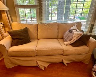 Pottery Barn Sofa Down