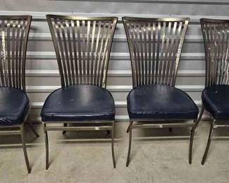 metal chairs