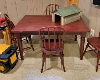 Pottery Barn childrens's table and chairs
