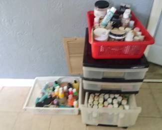 Lots of acrylic paints many colors all including containers $20.00.