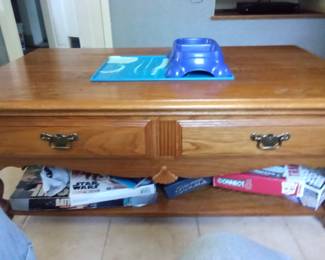 Oak coffee table