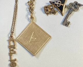 Vintage Sorority jewelry