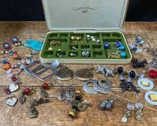 Costume Jewelry Earrings For Use Or Repurpose