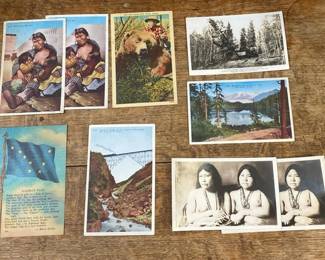 Eskimo And Vintage Alaska Postcards