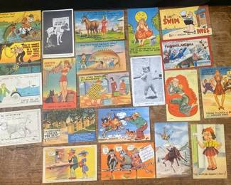 Vintage BC Kropp Co Humorous Postcards