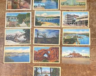 CT Art Colortone Vintage postcards