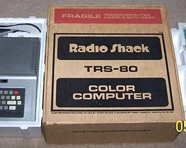 Vintage Radio Shack color computer w/ original box