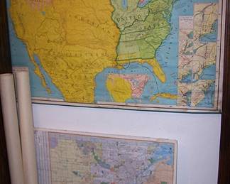 Sample of wall maps