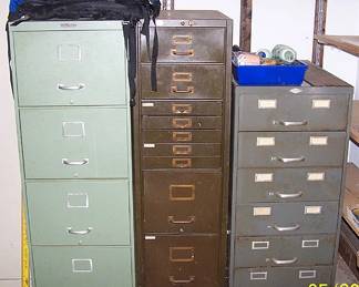 Sample of file cabinets