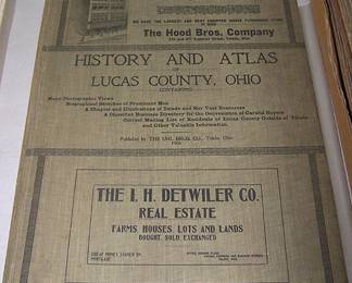 Early 1900's History and Atlas Lucas County, Ohio