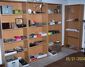 Shelving units, electronic and computer equipment
