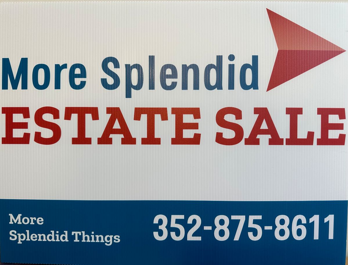 More Splendid Estate Sale in Dunnellon, FL starts on 5/30/2024