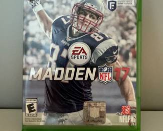XBOX ONE Madden 17 Video Game