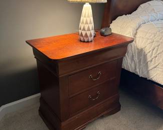 Hooker 3 Drawer Side Table (17"D x 28"W x 28"H) (2 Total)