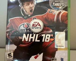 XBOX ONE NHL 18 Video Game
