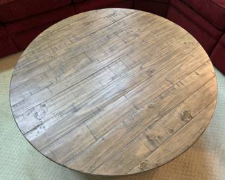 Kincaid Plank Road Artisans Round Cocktail Table (42"D x 19"H)