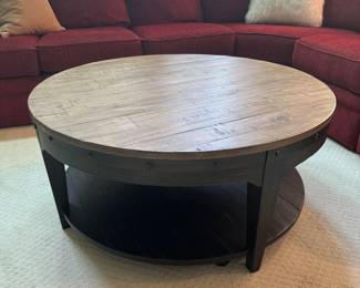 Kincaid Plank Road Artisans Round Cocktail Table (42"D x 19"H)