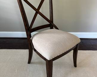 Stanley Furniture European Farmhouse Fairleigh Fields Upholstered Seat Side Chair (8 Total)