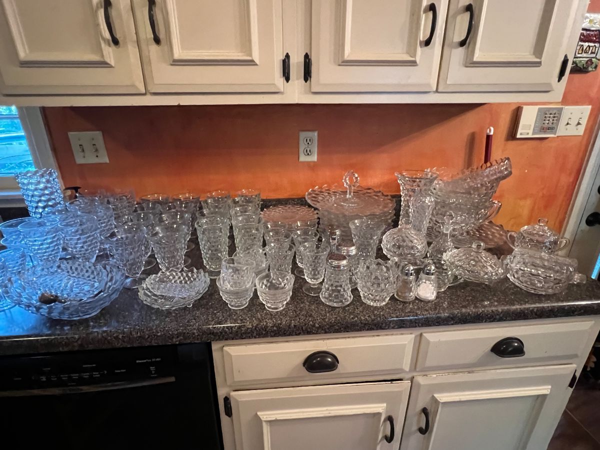 Fostoria.. just some of the pieces available!